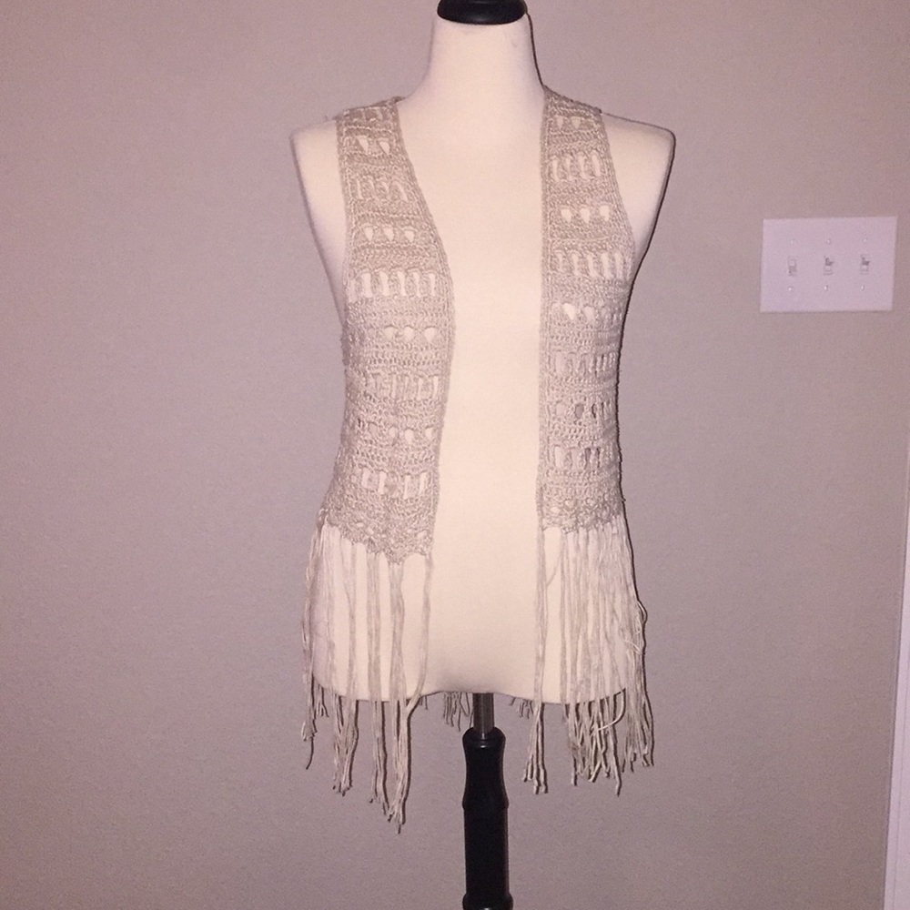 Daytrip crochet large vest